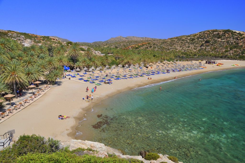 Strand von Vai Lassithi - (c) Alexandros Roniotis - weltvermessen.de Strand von Vai Lassithi - Strände auf Kreta - weltvermessen.de