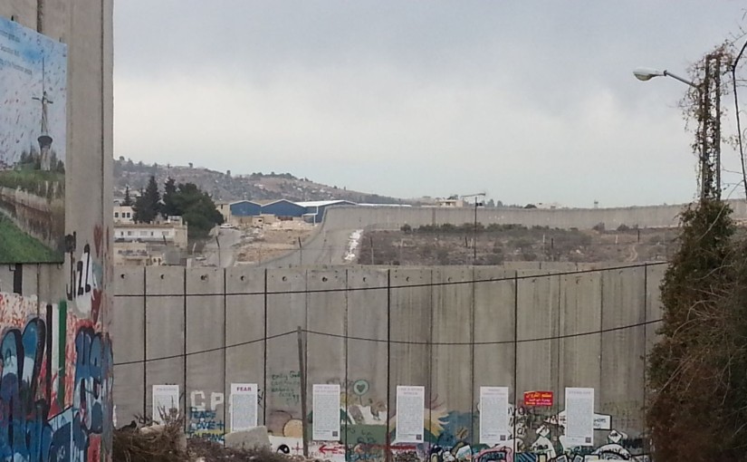 Mauer in Ramallah