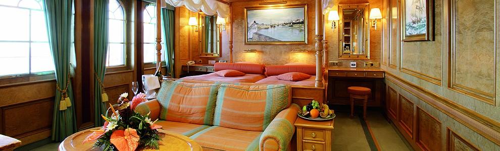 Außenkabine des Cruisers Sea Cloud II